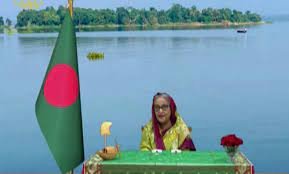 অববাহিকা ভিত্তিক আন্তঃসীমান্ত নদীর পানি ব্যবস্থাপনার ওপর প্রধানমন্ত্রীর গুরুত্বারোপ