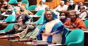 জাতিকে পদ্মা সেতু উপহার দেয়ায় সংসদে সর্বসম্মতভাবে প্রধানমন্ত্রীর প্রতি ধন্যবাদ প্রস্তাব গৃহীত