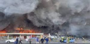 Ukraine leader accuses Russia of 'terror' in a missile strike that killed 21