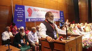 শ্রমিক আন্দোলনের শক্তি ও সক্ষমতা বৃদ্ধিতে ঐক্যবদ্ধ হয়ে কাজ করতে হবে : মুক্তিযুদ্ধ মন্ত্রী