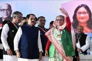 সকল ষড়যন্ত্র ও বাঁধা মোকাবেলা করে আওয়ামী লীগকে অবশ্যই এগিয়ে যেতে হবে : প্রধানমন্ত্রী