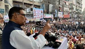 নেতিবাচক, ধ্বংস, ষড়যন্ত্র ও দুর্নীতির রাজনীতি করে বিএনপি অসুস্থ হয়ে গেছে : ওবায়দুল কাদের