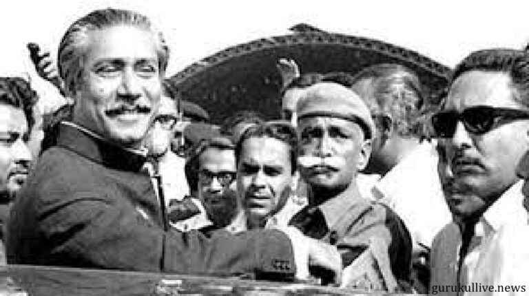 বঙ্গবন্ধুর স্বদেশ প্রত্যাবর্তন দিবস কাল