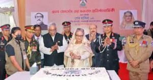 উন্নত বাংলাদেশের যাত্রা নির্বিঘ্ন করতে শান্তি ও স্থিতিশীলতা নিশ্চিত করতে হবে : র‌্যাবের প্রতিষ্ঠাবার্ষিকী অনুষ্ঠানে প্রধানমন্ত্রী