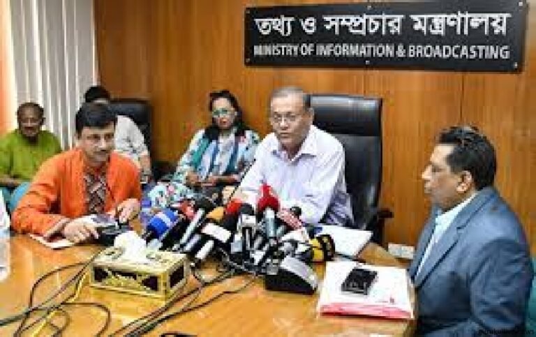 কারো লাঠিয়াল না রাজনৈতিক দল হবে, বিএনপিকেই সে সিদ্ধান্ত নিতে হবে : তথ্যমন্ত্রী