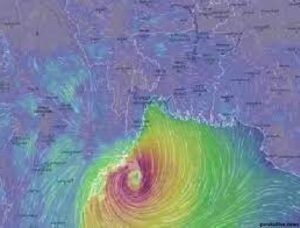 কক্সবাজার ও উত্তর মিয়ানমার উপকূল অতিক্রম করছে অতি প্রবল ঘূর্ণিঝড় ‘মোখা’