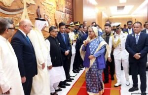 কাতার ইকোনমিক ফোরামে যোগ দিতে দোহার উদ্দেশে প্রধানমন্ত্রীর ঢাকা ত্যাগ