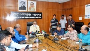 মার্কিন ভিসা নীতি বিএনপির ওপরই বড় চাপ তৈরি করেছে : তথ্যমন্ত্রী