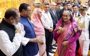 ওয়ার্ল্ড অব ওয়ার্ক সামিটে যোগ দিতে জেনেভার উদ্দেশে প্রধানমন্ত্রীর ঢাকা ত্যাগ