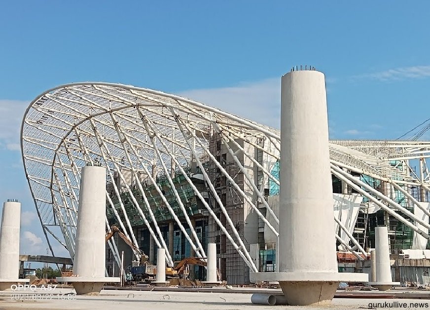 কক্সবাজারে দৃশ্যমান প্রথম আইকনিক রেলস্টেশন