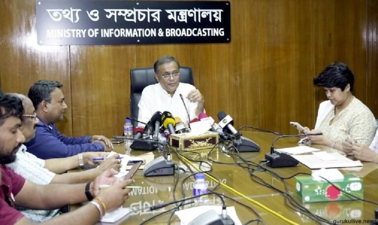 বিএনপির ধ্বংসাত্মক অপরাজনীতির কারণেই নতুন মার্কিন ভিসা নীতি : তথ্যমন্ত্রী