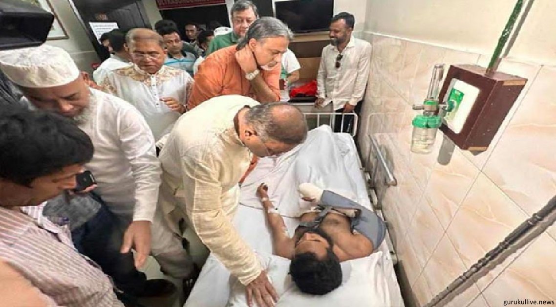 বিএনপির অপরাজনীতি ঠেকাতে নির্বাচন পর্যন্ত মাঠে থাকব : আহত কর্মীদের পাশে তথ্যমন্ত্রী