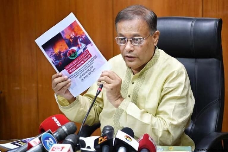 পুলিশ ও আওয়ামী লীগ নেতা-কর্মীদের ওপর বিএনপির হামলা পরিকল্পিত : তথ্যমন্ত্রী