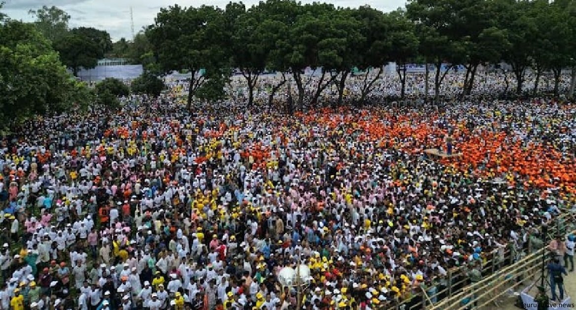 আওয়ামী লীগের রংপুরে বিভাগীয় মহাসমাবেশ শুরু