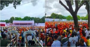 আওয়ামী লীগের রংপুরে বিভাগীয় মহাসমাবেশ শুরু