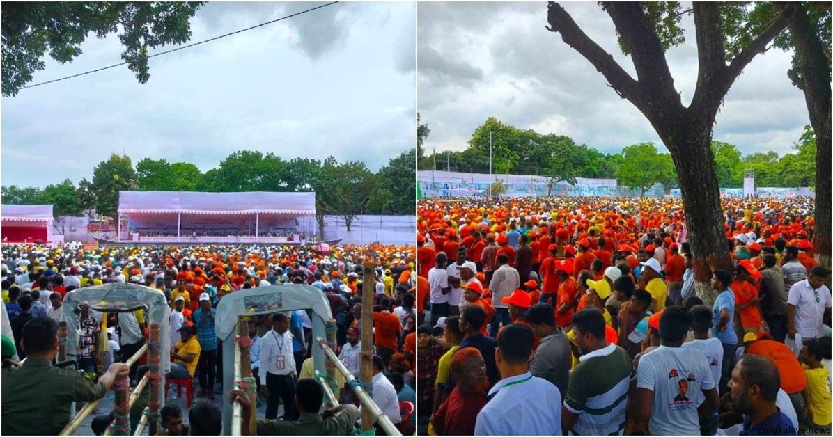 আওয়ামী লীগের রংপুরে বিভাগীয় মহাসমাবেশ শুরু