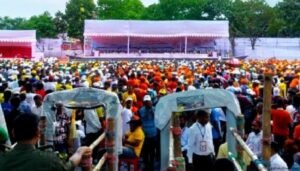 আওয়ামী লীগের রংপুরে বিভাগীয় মহাসমাবেশ শুরু